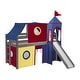 preview thumbnail 56 of 117, JACKPOT Prince & Princess Low Loft Twin Bed, Ladder Slide Tent & Tower