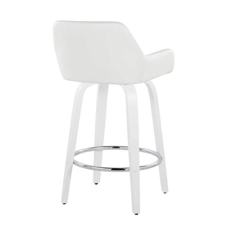 Daniella 26" Fixed-Height Counter Stool - Set of 2