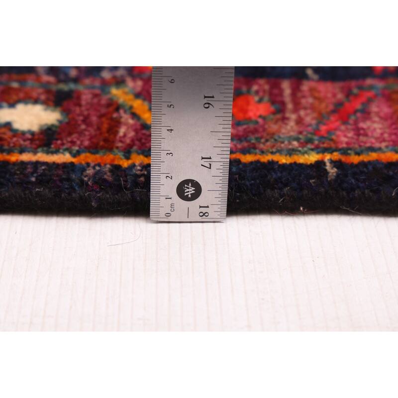 ECARPETGALLERY Hand-knotted Melis Red Wool Rug - 3'7 x 9'9