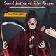 preview thumbnail 4 of 4, 8FT Halloween Animatronics Standing Grim Reaper Voice Activated Reaper