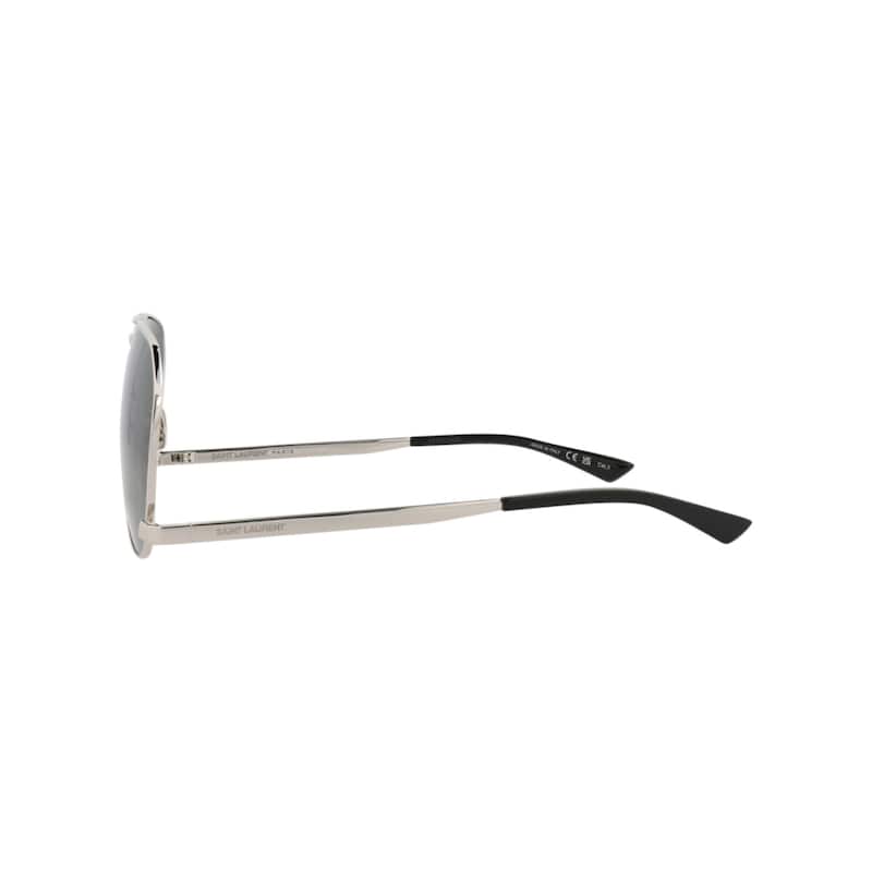 Saint Laurent Aviator-Frame Metal Sunglasses