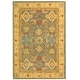 preview thumbnail 30 of 49, SAFAVIEH Handmade Anatolia Leola Traditional Oriental Hand-spun Wool Rug 4' x 6' - Light Blue/Ivory - Rectangle