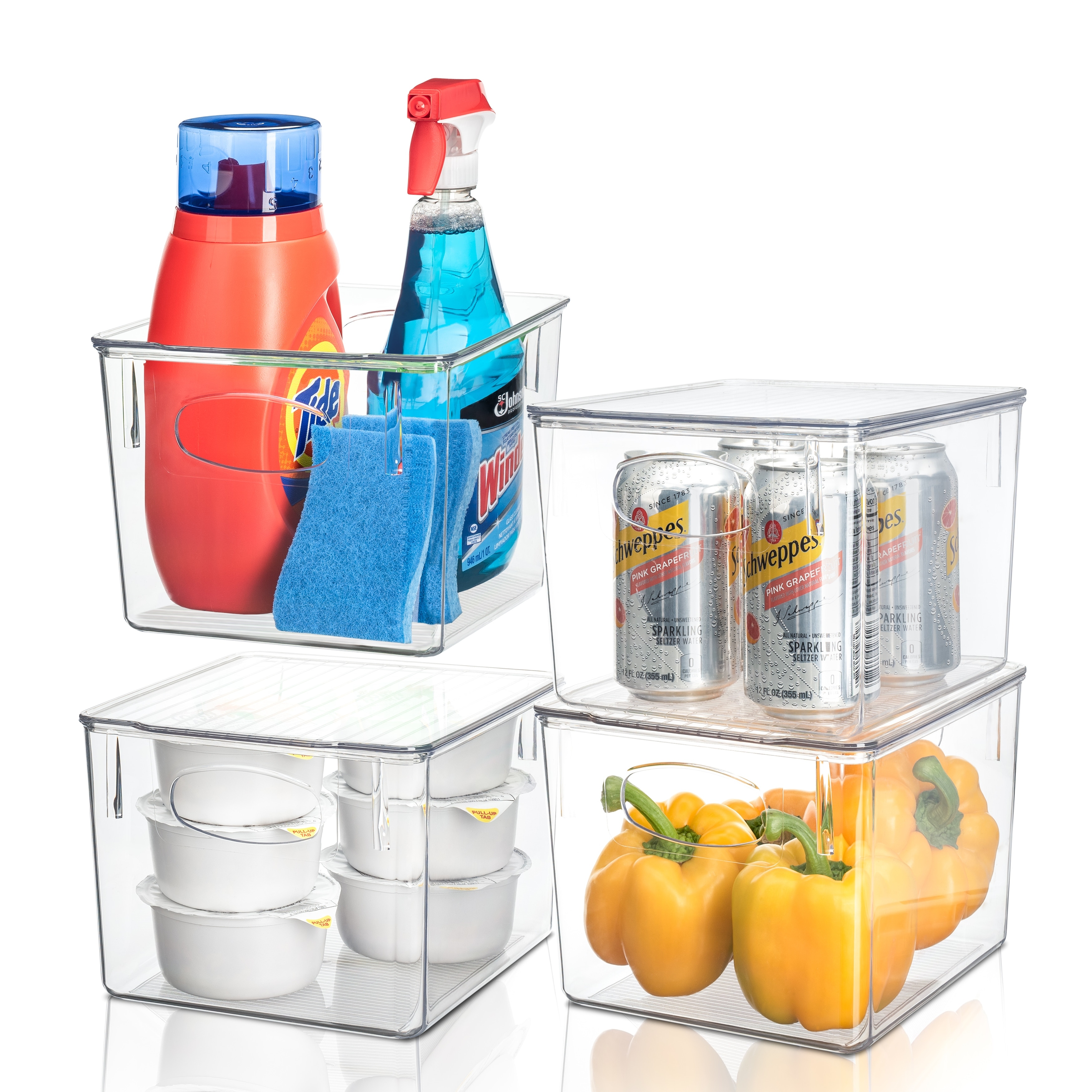  WEJIPP Freezer Organizer Bins Food Storage Container
