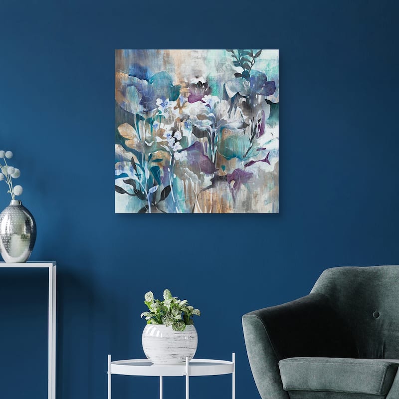 Periwinkle Crush by K. Nari Canvas Art Print