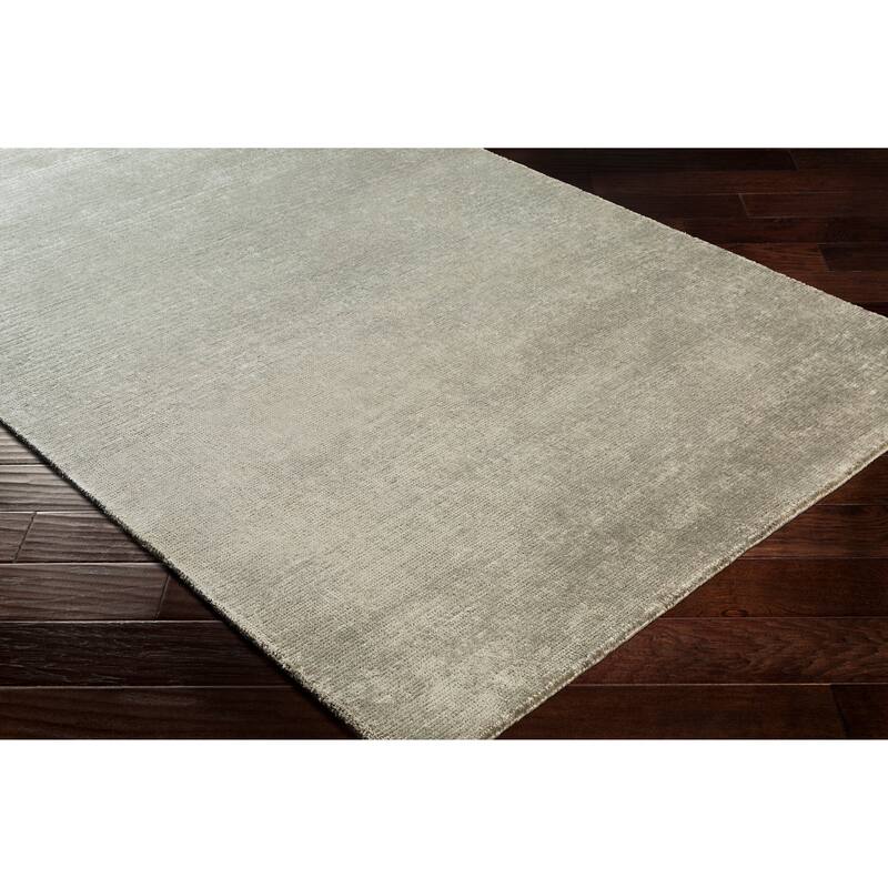Alise Handmade Nylon Solid Area Rug