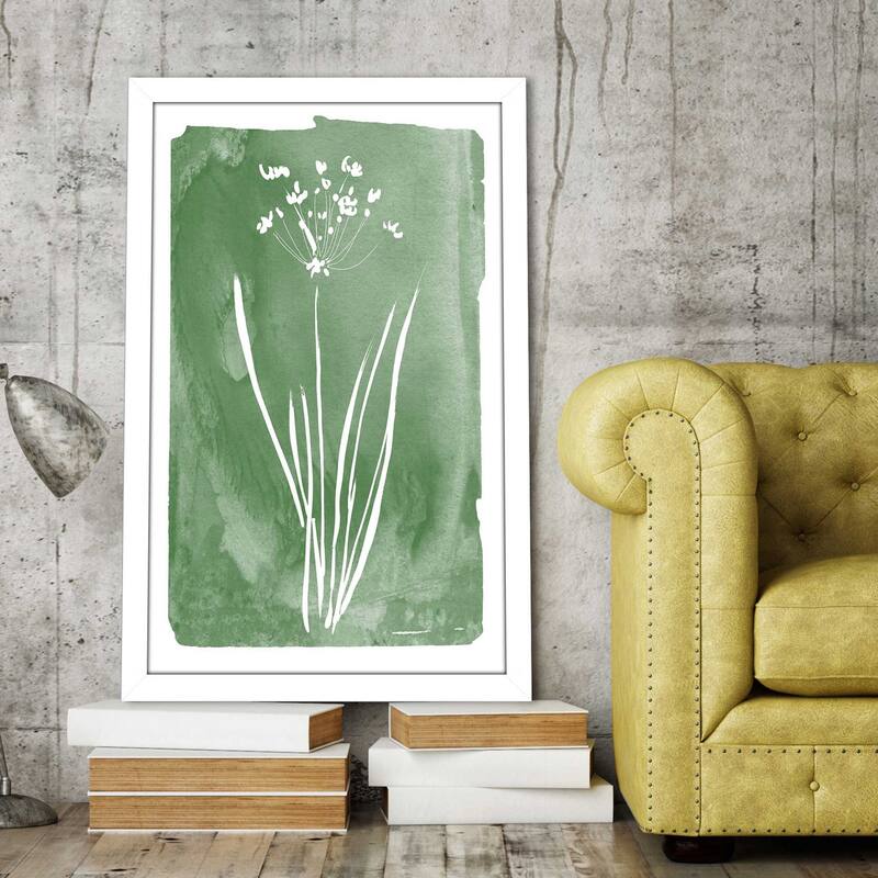 "Green Botanical II" by Kelly Donovan Print on Acrylic