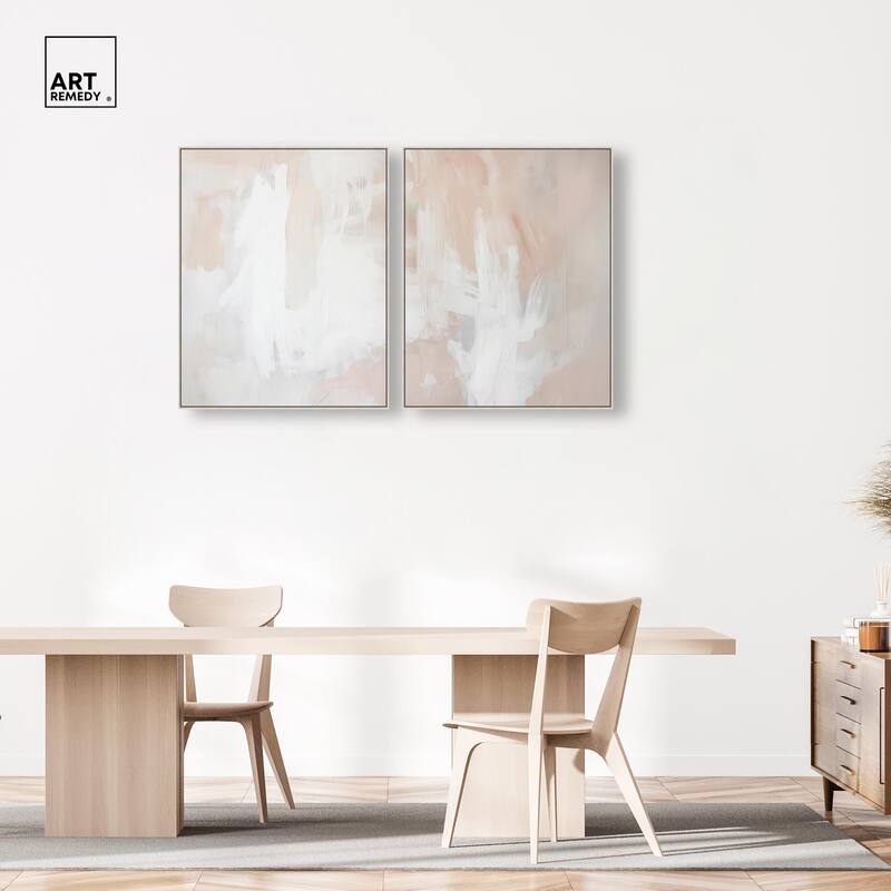 Opalescent Hues I Canvas Set of 2 by Art Remedy