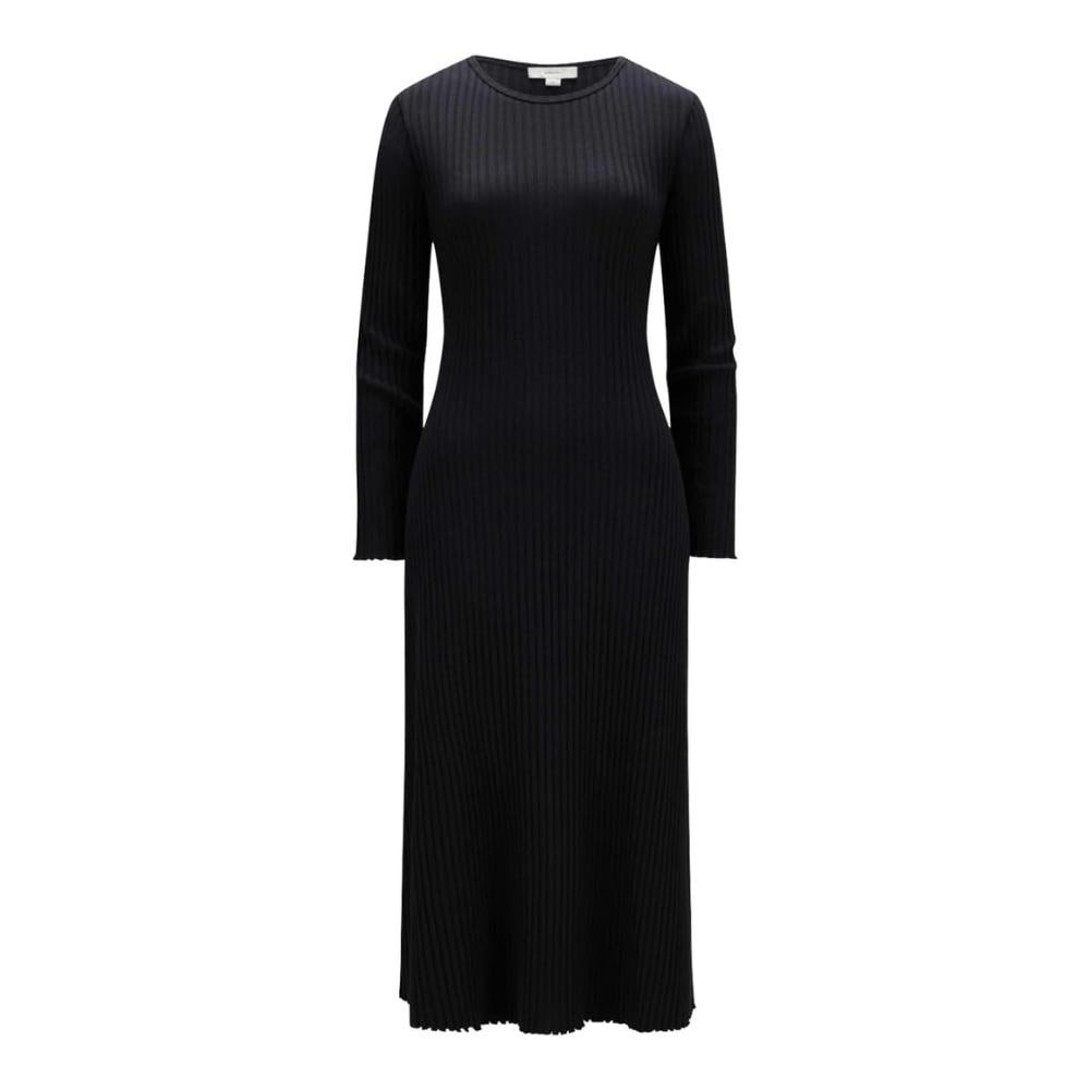 vince ribbed sweater dress Vince Ribbed Tunic Sweater Dress Womens XS Wool Cashmere Turtleneck Tan Luxury