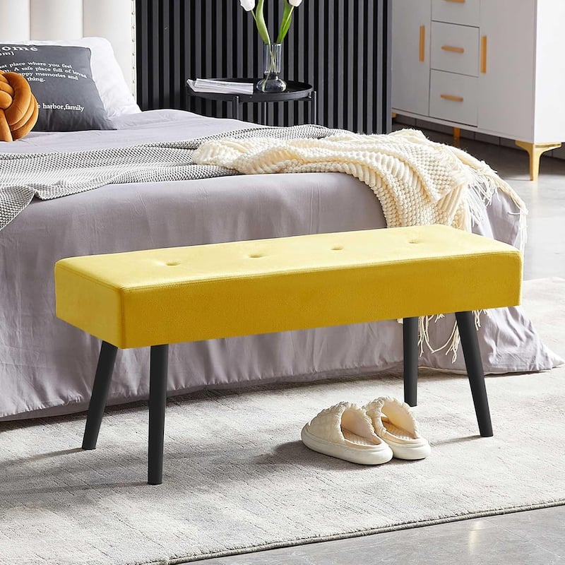 Howtai Upholstered Bench for bedroom, entryway, dining room