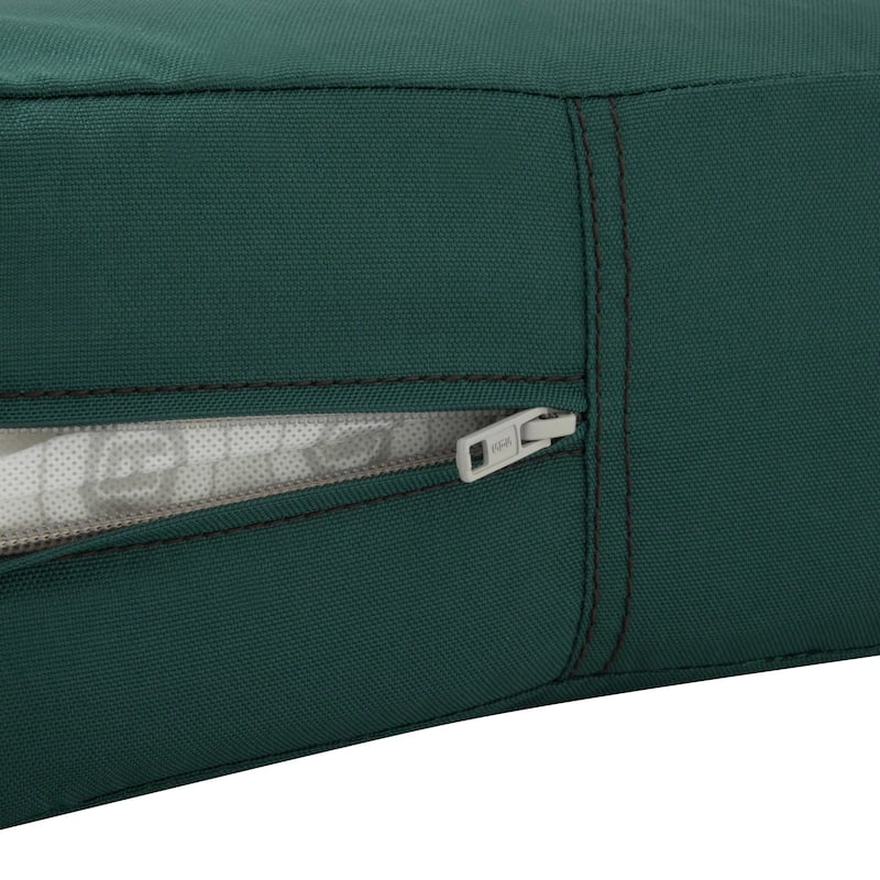Ravenna® Square Patio Seat Cushion Slip Cover & Foam, 23"W x 23"D x 5"T