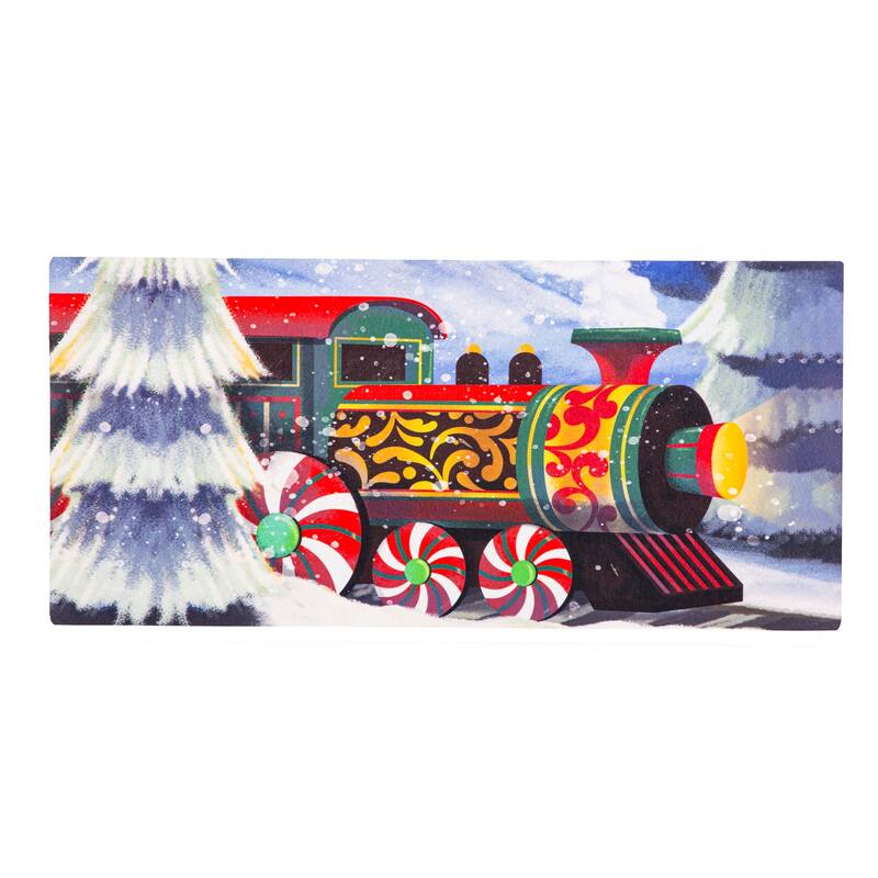 Home for the Holiday Train Sassafras Switch Mat