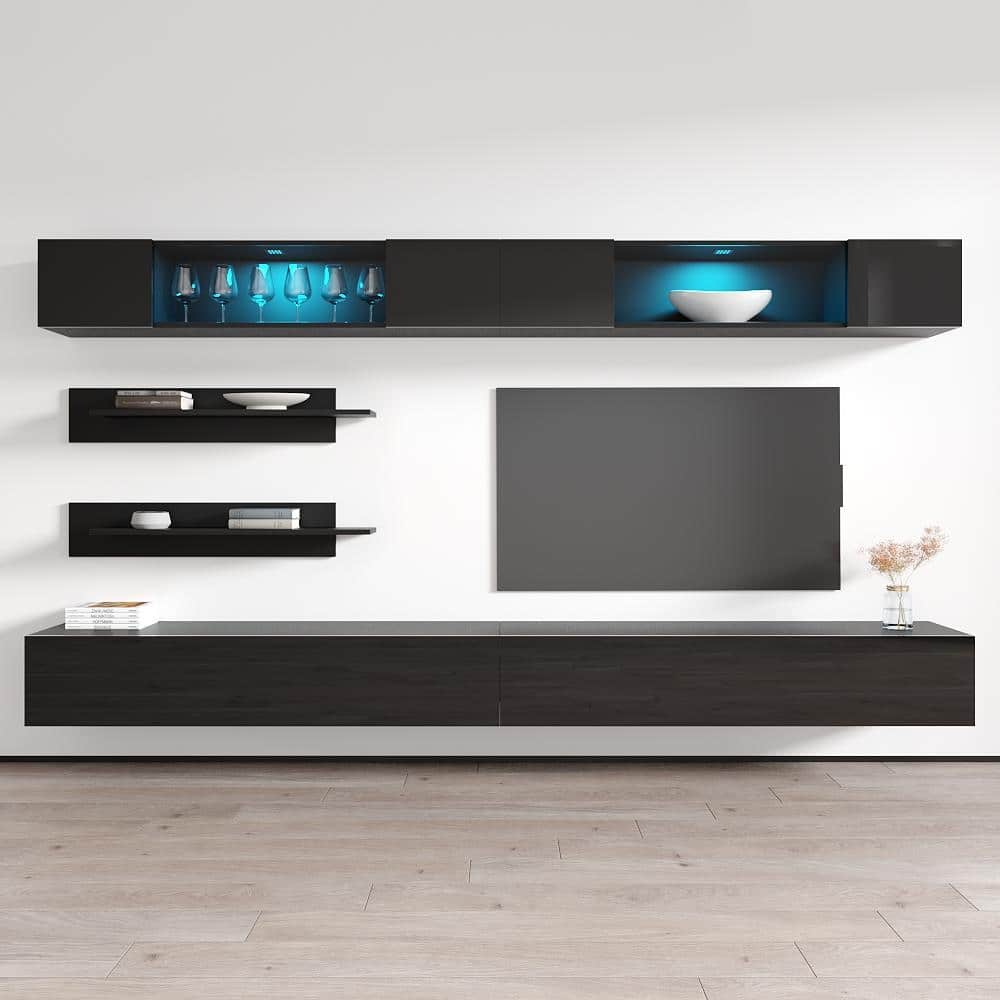Fly I3 30TV Wall Mounted Floating Modern Entertainment Center