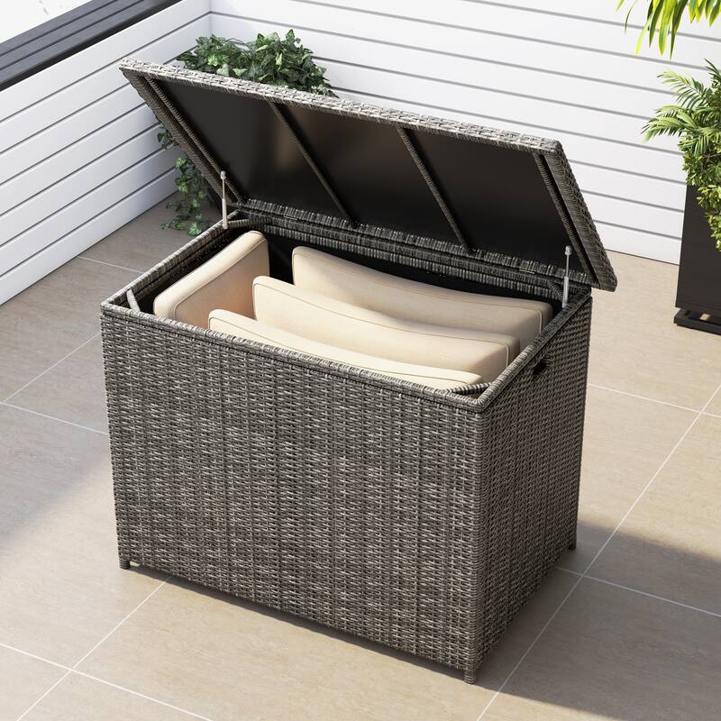 Corvus Lattice 127 Gallons Outdoor Cushion Storage Box