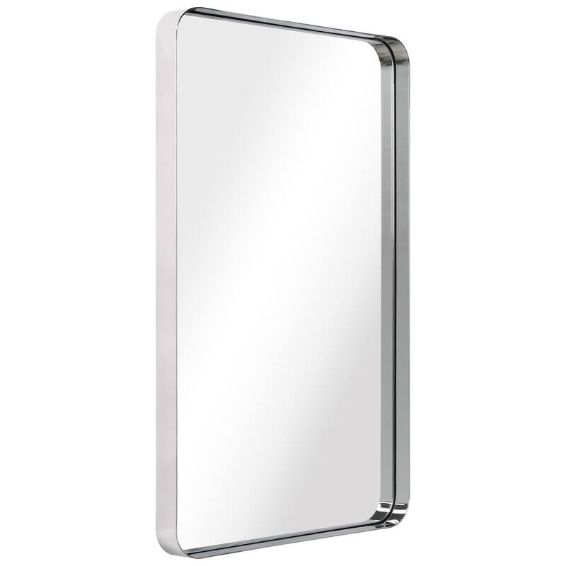 Ultra Stainless Steel Rectangular Wall Mirror