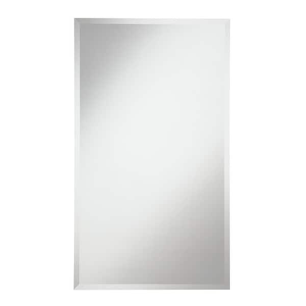 slide 1 of 1, Modern 22 in. Contemporary Mirror in Clear N/A
