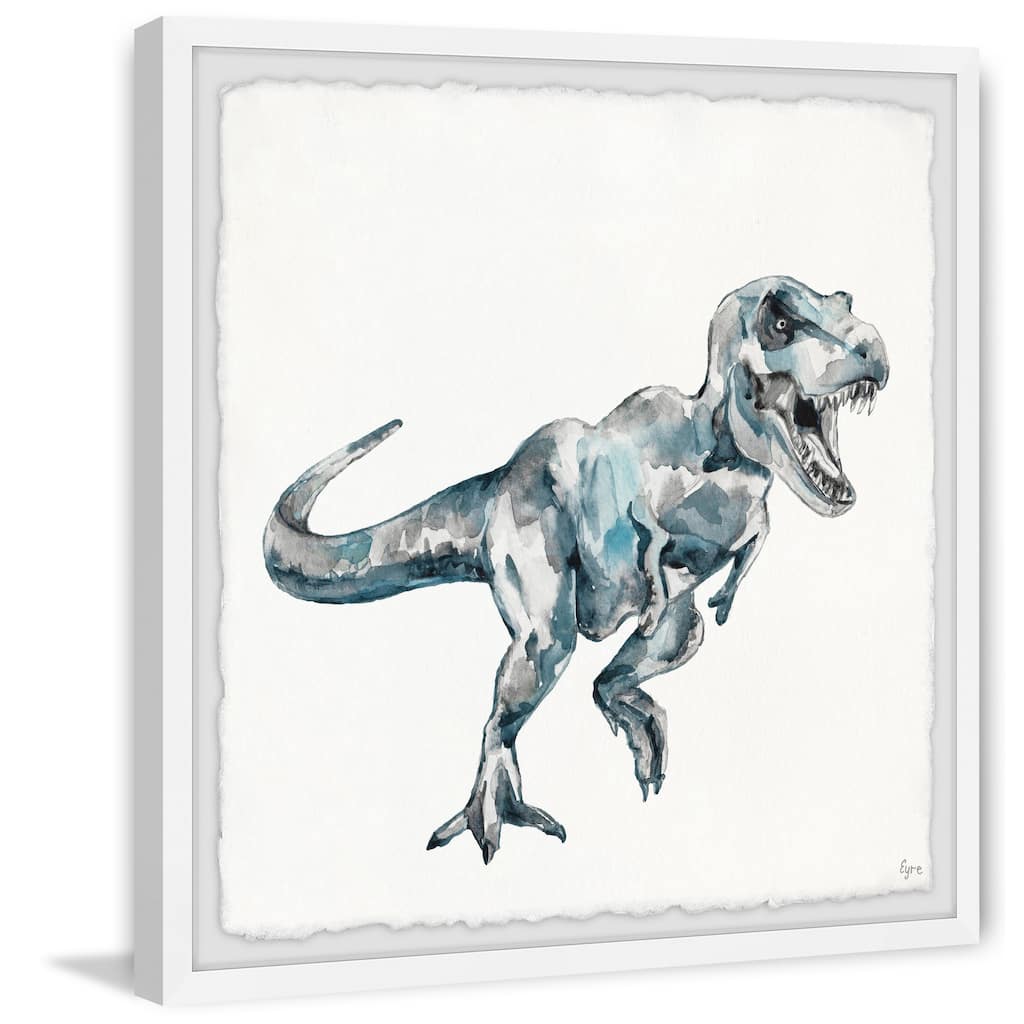 'Mighty T-Rex' Framed Painting Print