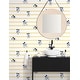 preview thumbnail 2 of 4, Disney Mickey Mouse Stripe Yellow Wallpaper