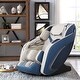 preview thumbnail 3 of 26, Ghaw Modern Faux Leather LED Zero Gravity Massage Chair with Bluetooth Speaker and USB Port by Furniture of America
