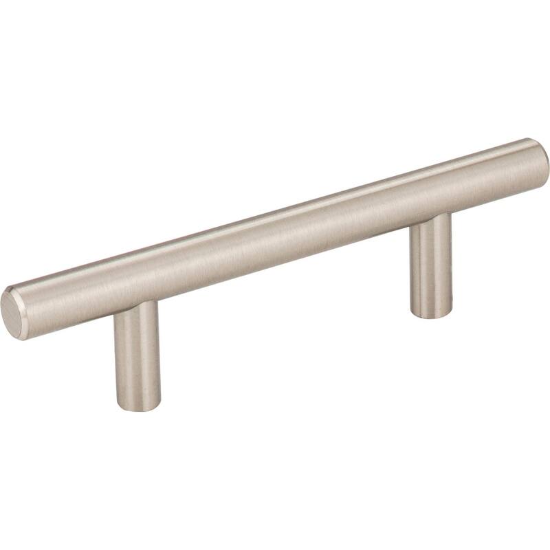 KasaWare K2943-2 Modern Pack of (2) - 3" Center to Center Sleek - Satin Nickel