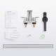 preview thumbnail 12 of 41, WOWOW 4 in. Centerset Double Handle Waterfall Bathroom Sink Faucet