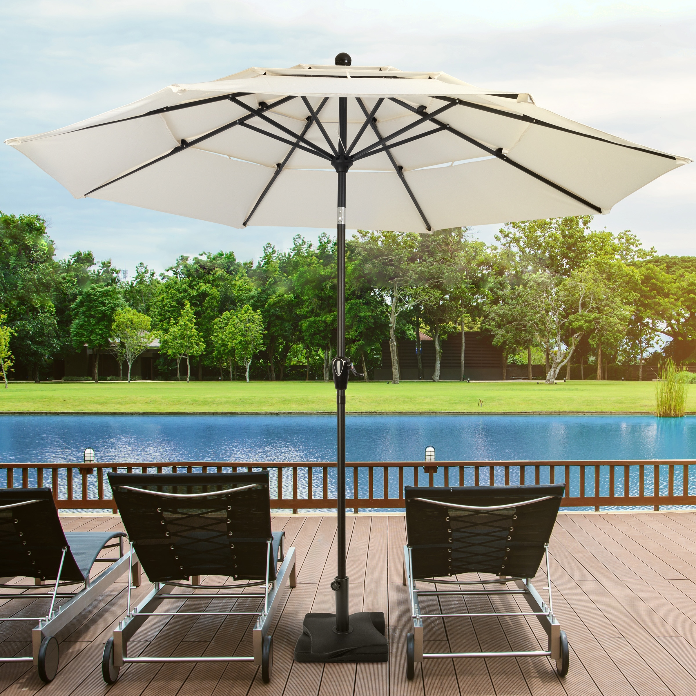 commercial grade patio umbrellas canada Patio Umbrellas Canada - Shop the Fim P17 Cantilever