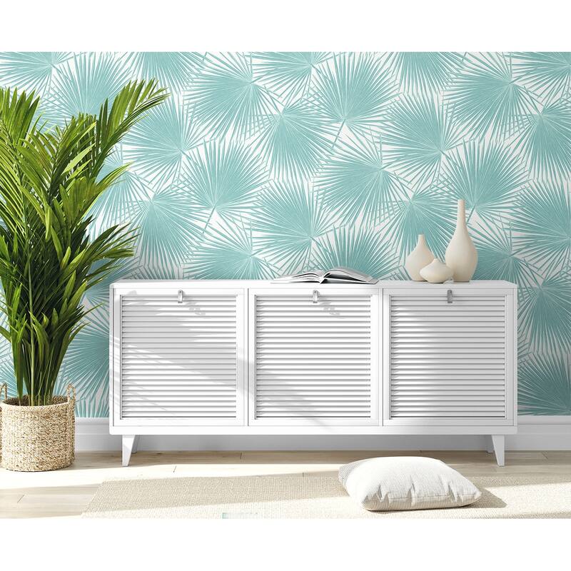 NextWall Aruba Palm Peel and Stick Wallpaper