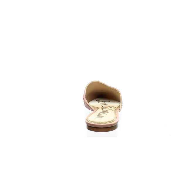 sam edelman rose gold mules