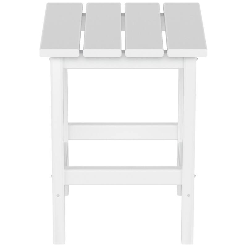 POLYTRENDS Laguna All Weather Poly Outdoor Side Table