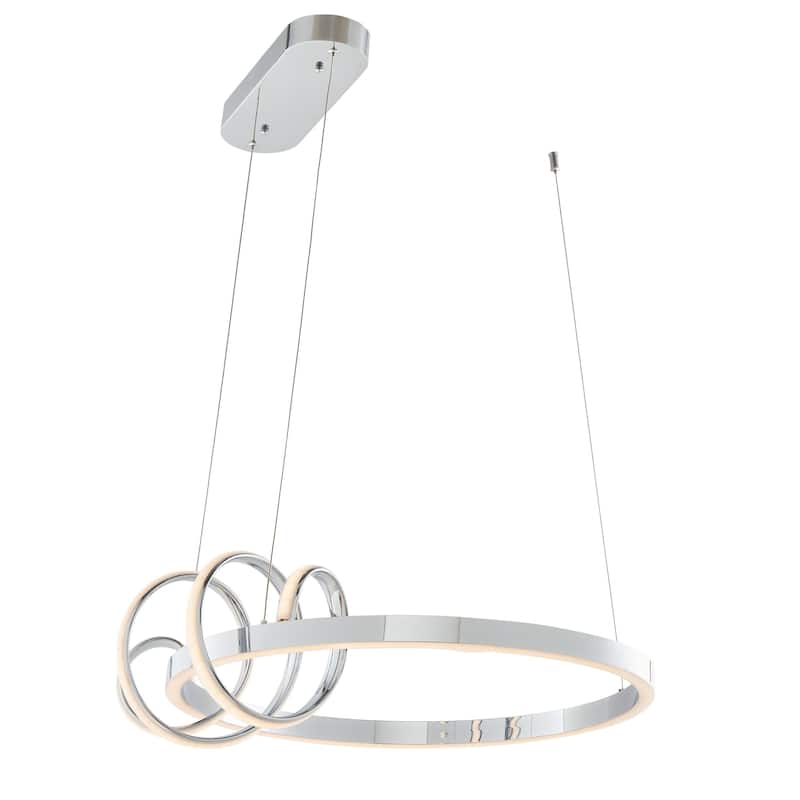 Salzburg Round Color Changing Integrated LED Chrome Chandelier