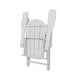 preview thumbnail 6 of 98, POLYTRENDS Laguna Folding Poly Eco-Friendly All Weather Outdoor Adirondack Chair