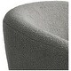 preview thumbnail 35 of 71, Bayville Sherpa Polyester Upholstered Barrel Chair - Faux Shearling