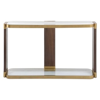 Uttermost Ryles Glass Console Table