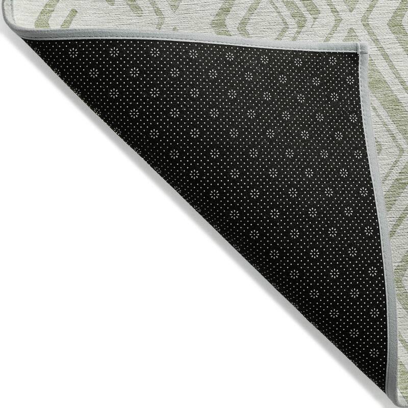 Machine Washable Indoor/ Outdoor Chantille Ombre Diamonds Rug