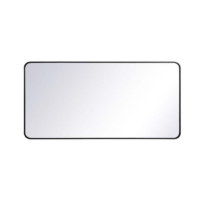 Elegant Lighting Evermore Collection Soft Corner Metal Rectangular