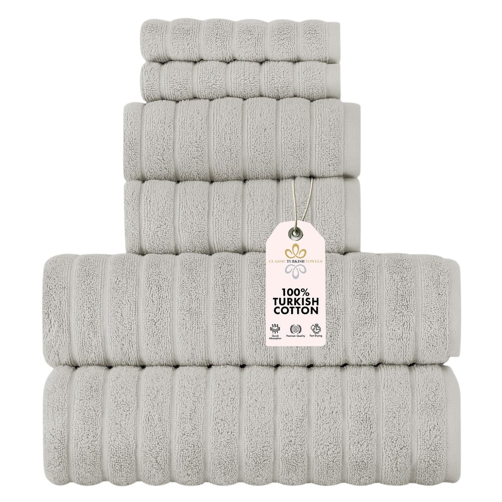 Brampton 6 Piece Luxury Turkish Cotton Towel Set
