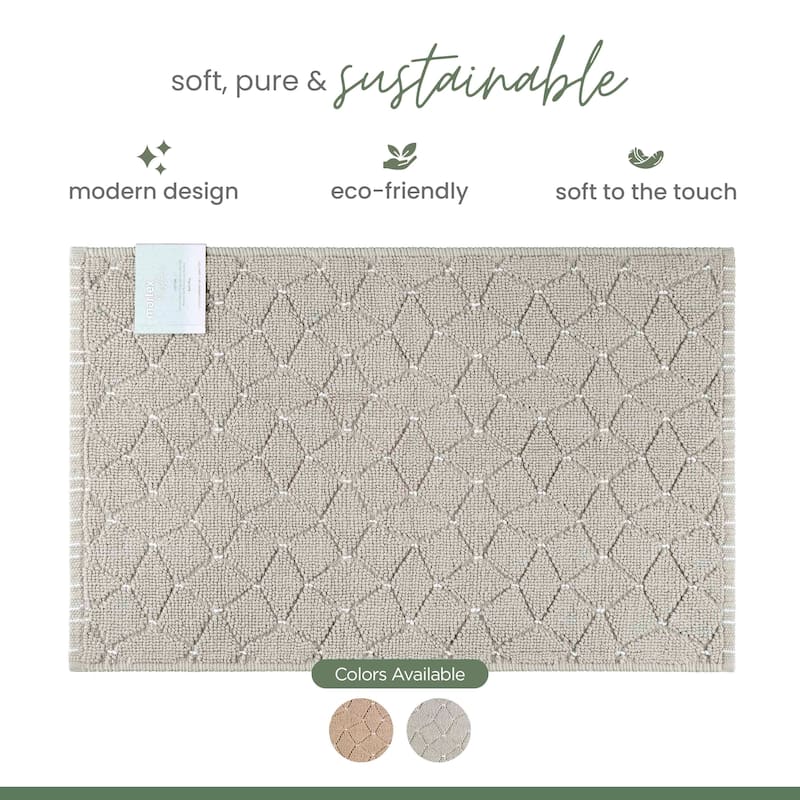 Martex Restore Diamond Geo Bath Rug