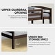 preview thumbnail 25 of 24, White/Espresso Wood Twin Over Twin Bunk Bed with Staircase