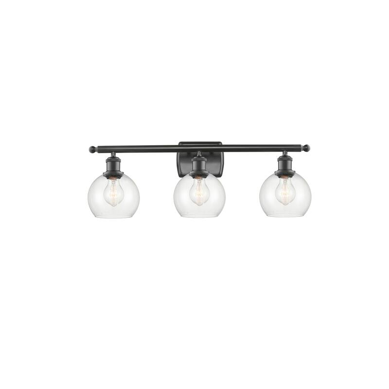 Innovations Lighting Athens 3 Light 26" Bath Vanity Light - 6" Shade