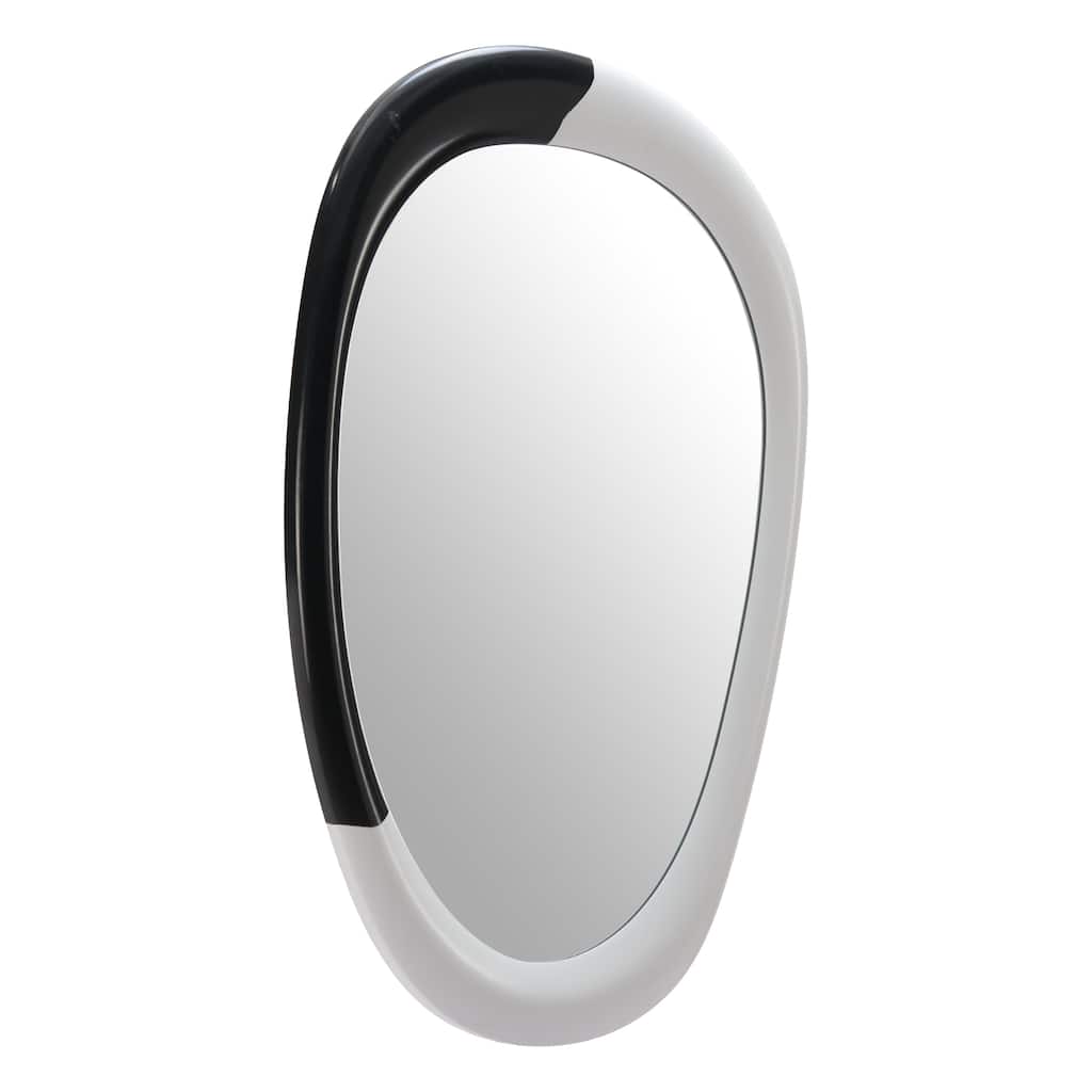 Muna Mirror White & Black - White/Black