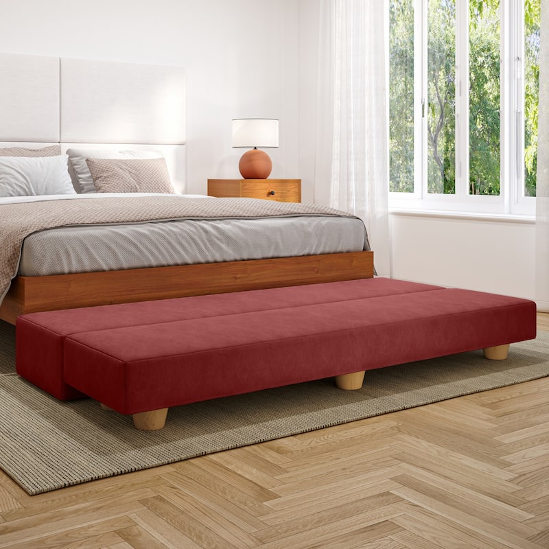 Jaxx Camden Convertible Bed Bench / Fold-Out Twin Guest Bed