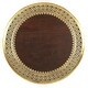 preview thumbnail 2 of 2, Handmade Regal Indian Round Mango Wood End Table (India)