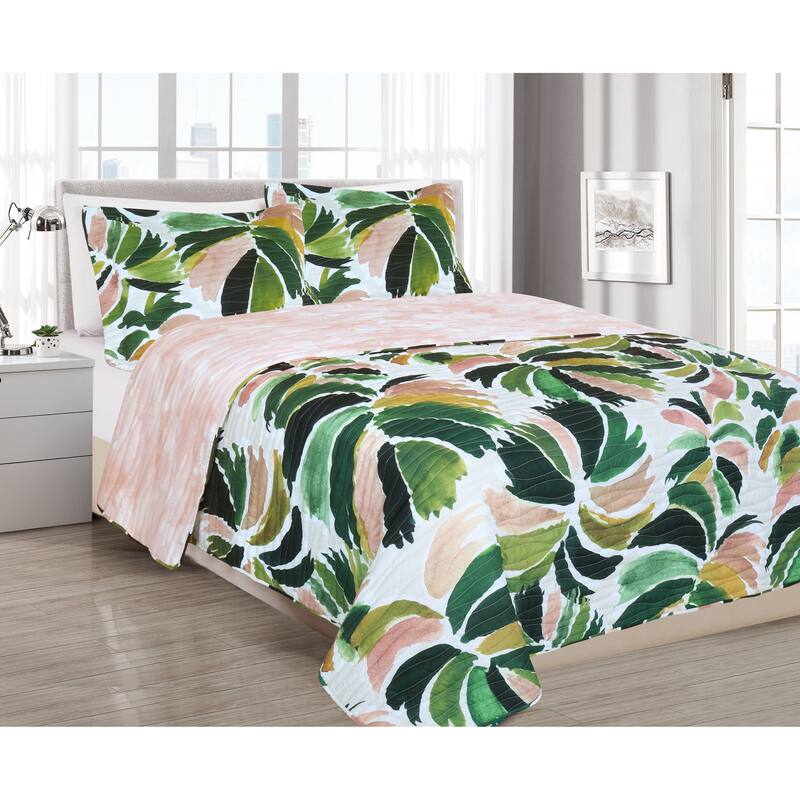 BARBARIAN by Barbra Ignatiev Fashion Floral Quilt Set