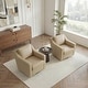 preview thumbnail 154 of 177, 2 Set Modern Swivel Accent Arm Chair for Living Room
