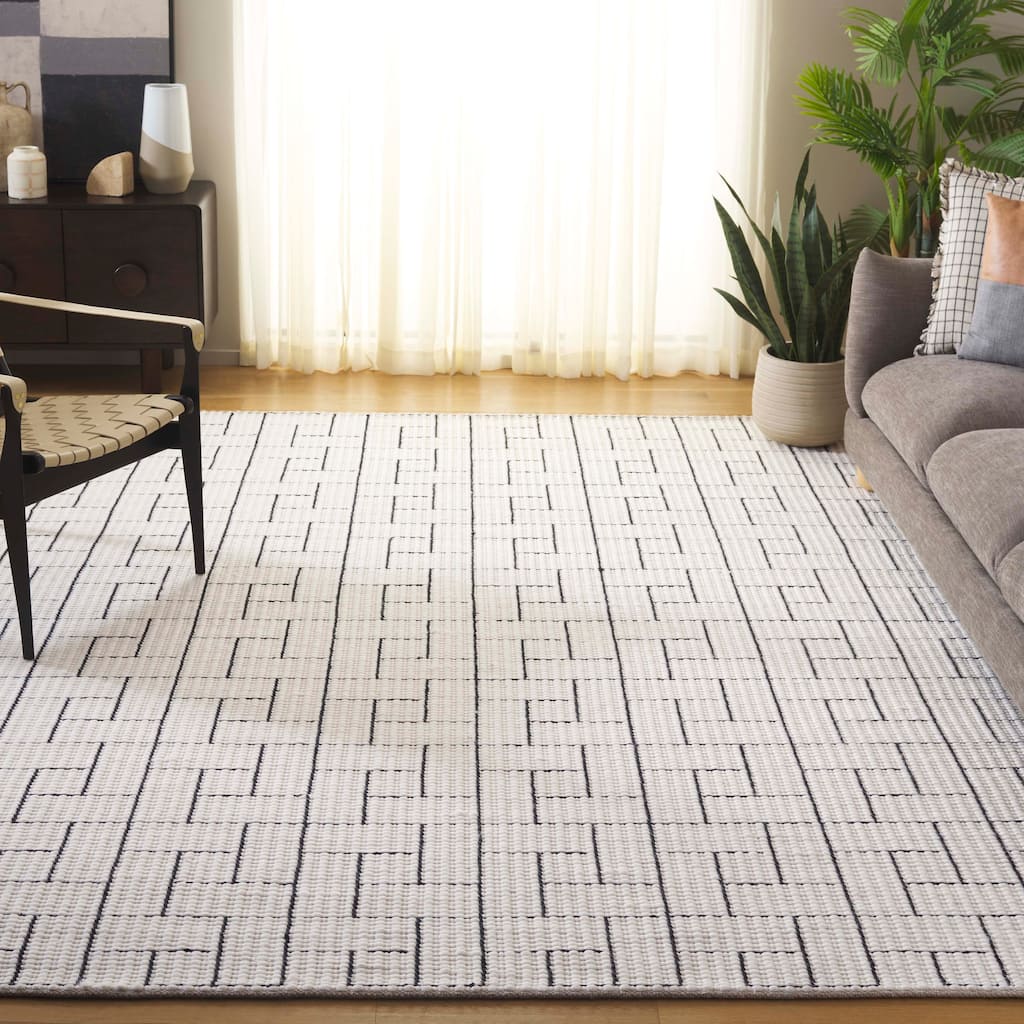 SAFAVIEH Hand-Loomed Natura Gauja Transitional Wool Rug