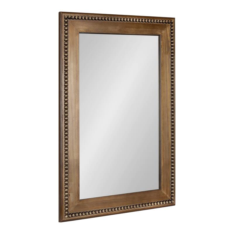 Kate and Laurel Strahm Wood Framed Wall Mirror
