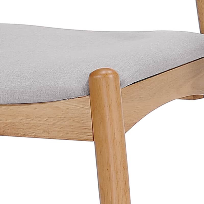 Francie Mid-Century Modern Dining Chairs (Set of 2) by Christopher Knight Home - 20.50" W x 20.25" L x 29.75" H