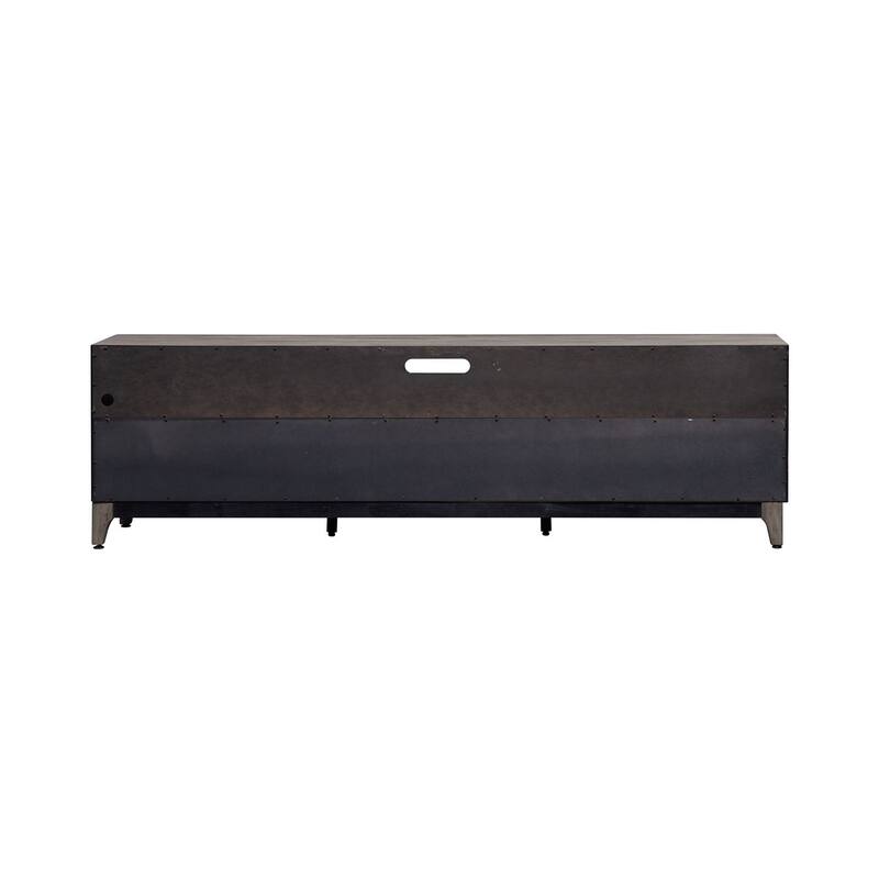 Mercury Driftwood Gray 76 Inch TV Console