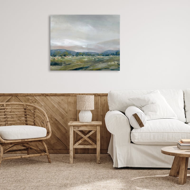 Stupell Foggy Morning Mountains Canvas Wall Art Design By Carol Robinson