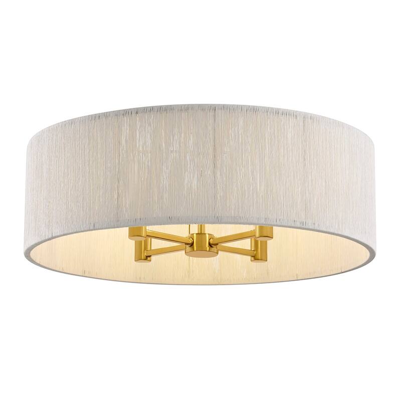 Maynard 4-Light Ceiling Light in Warm Brass