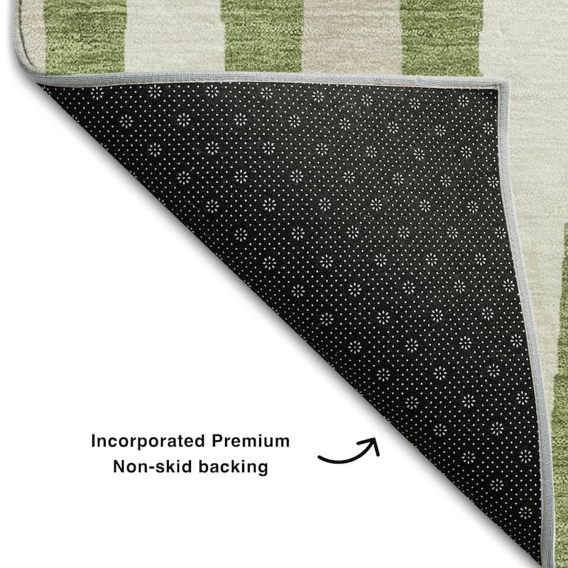Premium Washable Super Soft Modern Kris Mayfield Rug